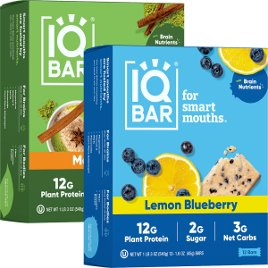 Lemon Blueberry & Matcha Chai (24 Bars)